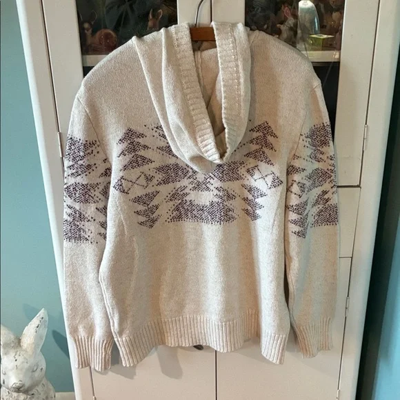 American Eagle Vintage sz M hooded sweater euc - Picture 7 of 7